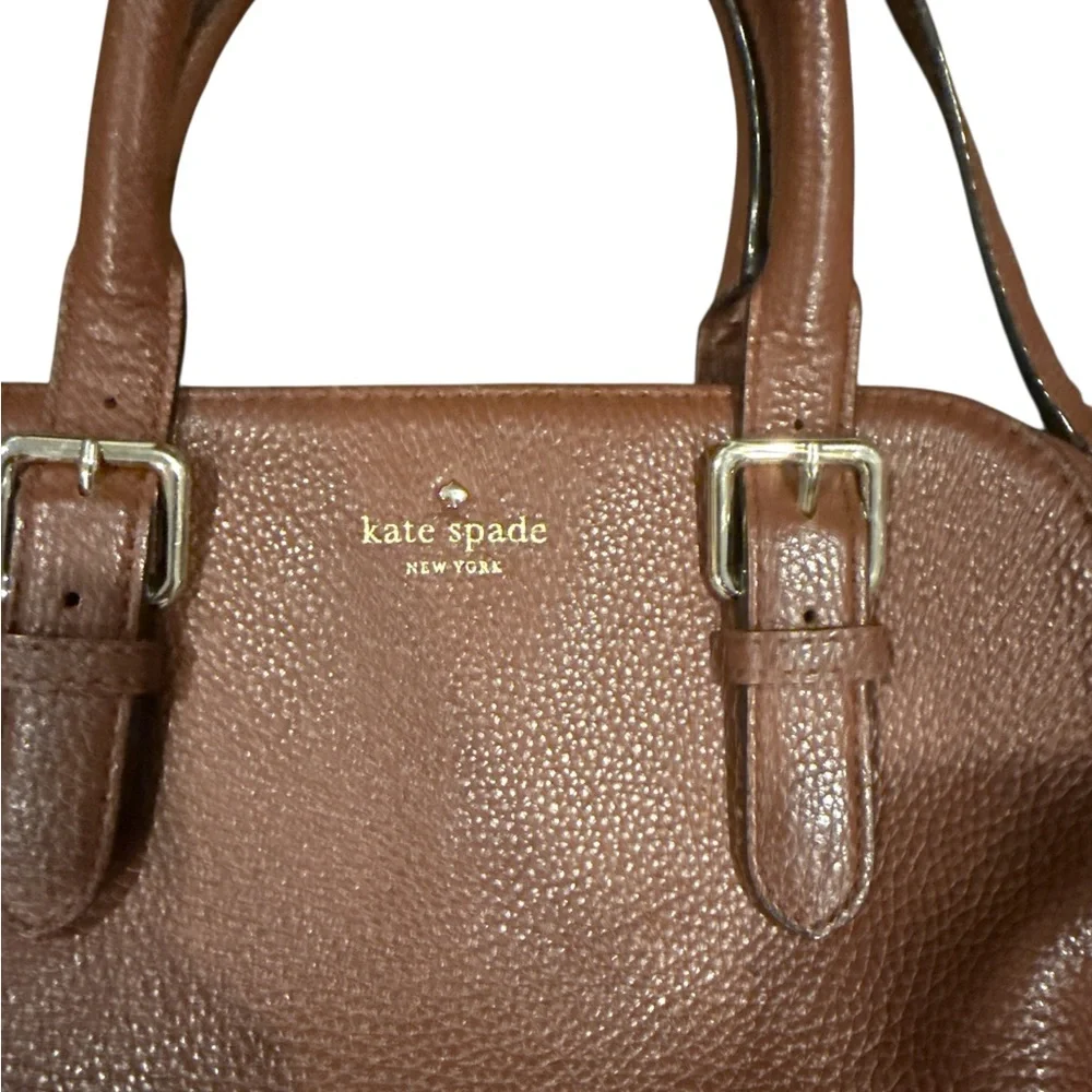 Kate Spade Brown Leather Handbag - Picture 3 of 6